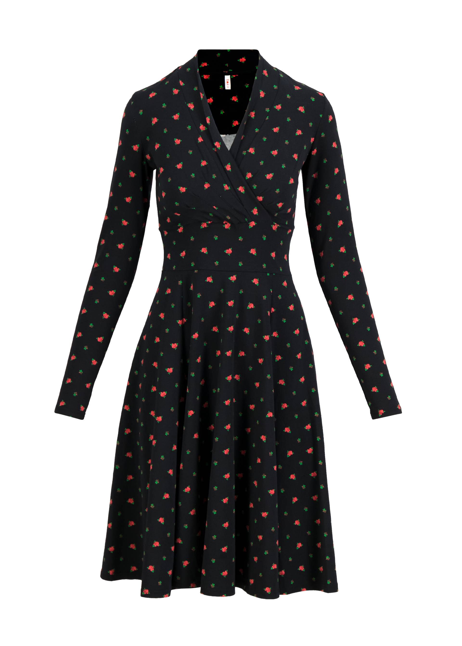 Herbstkleid Shalala Tralala Shawlax, the scent of roses, Kleider, Schwarz