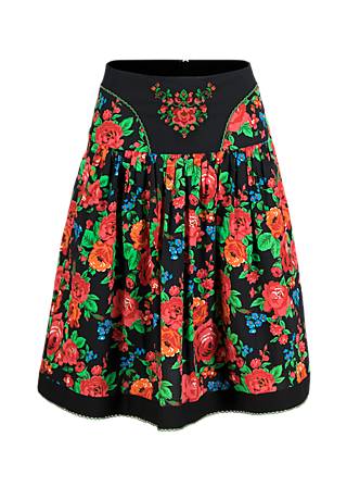 Pleated Skirt Story of Tailoring, the smell of roses, Skirts, Black