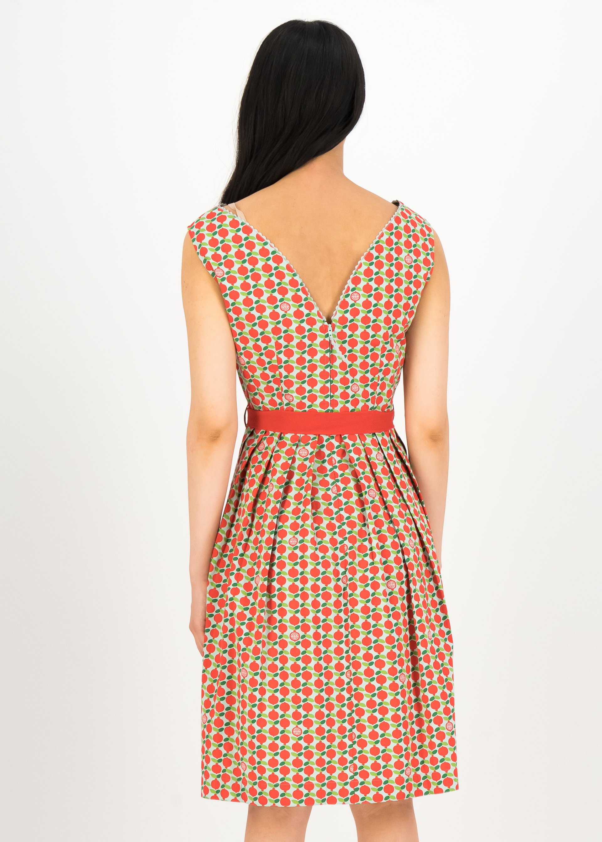 Festliches Kleid Swallowneck Sandglass, bella frutta, Kleider, Gr&uuml;n