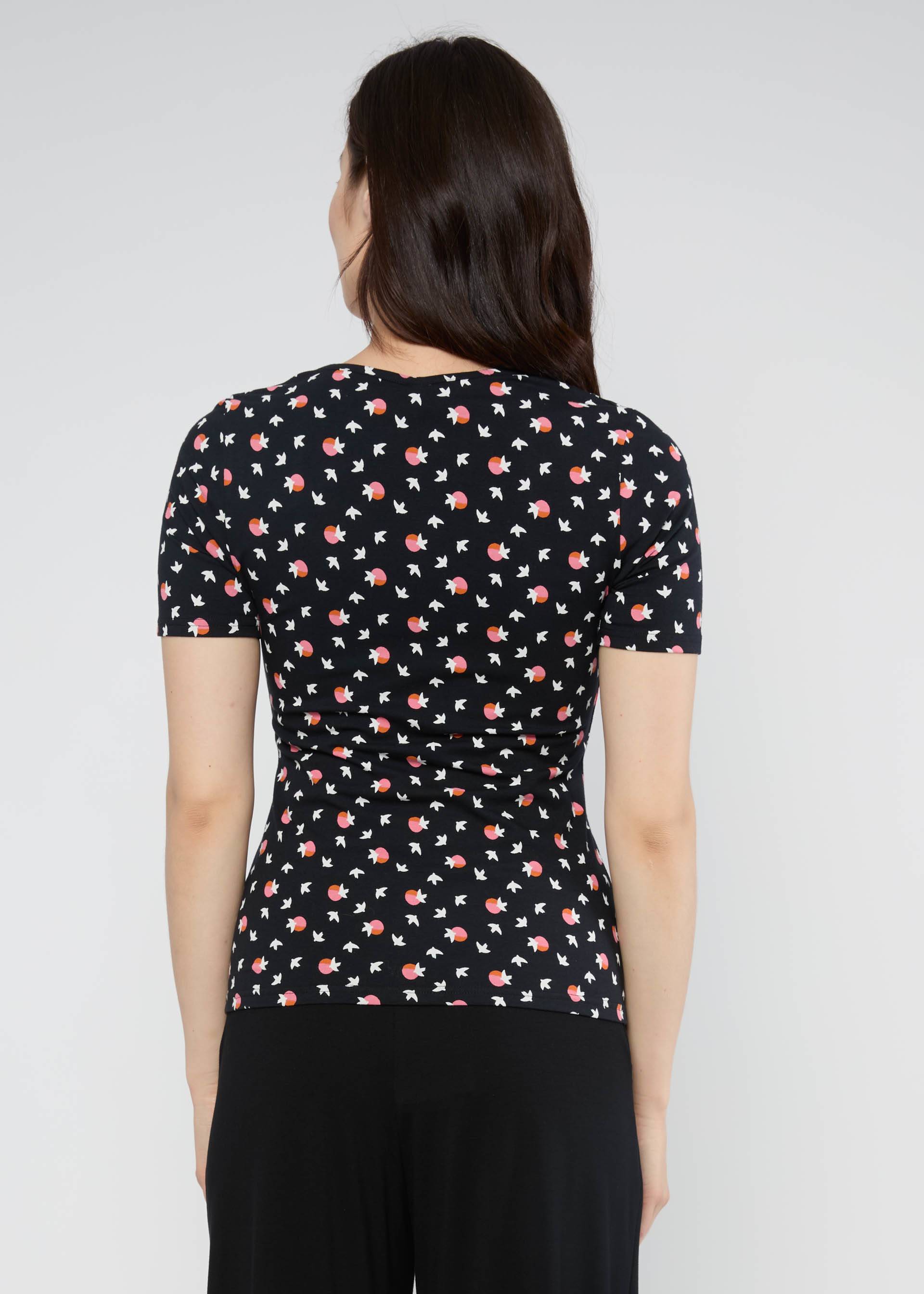 T-Shirt Balconnet F&eacute;minin, supermoon swallow, Tops, Black