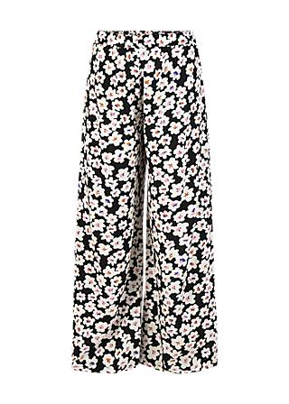 Sommerhose Breezy Palazzo, sweet nightshade, Hosen, Schwarz