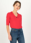 Top garconette pure, red fire, Shirts, Red