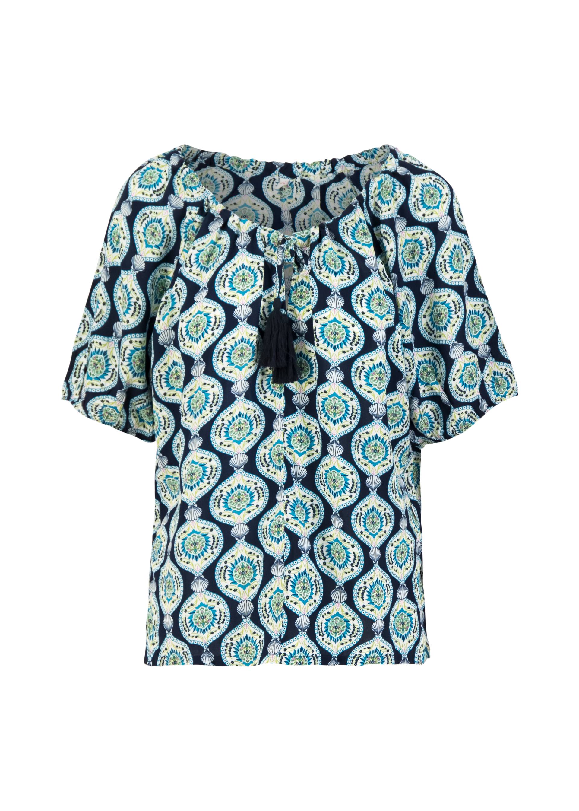 Sommerbluse Magic Maiden, romantic shell mosaic, Shirts, Blau