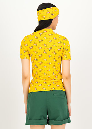 T-Shirt Pow Wow Vau, happy sunday, Shirts, Gelb