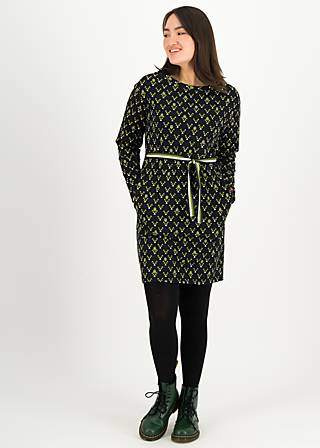 Sweatkleid Sneakers in the Woods, green soul, Kleider, Schwarz