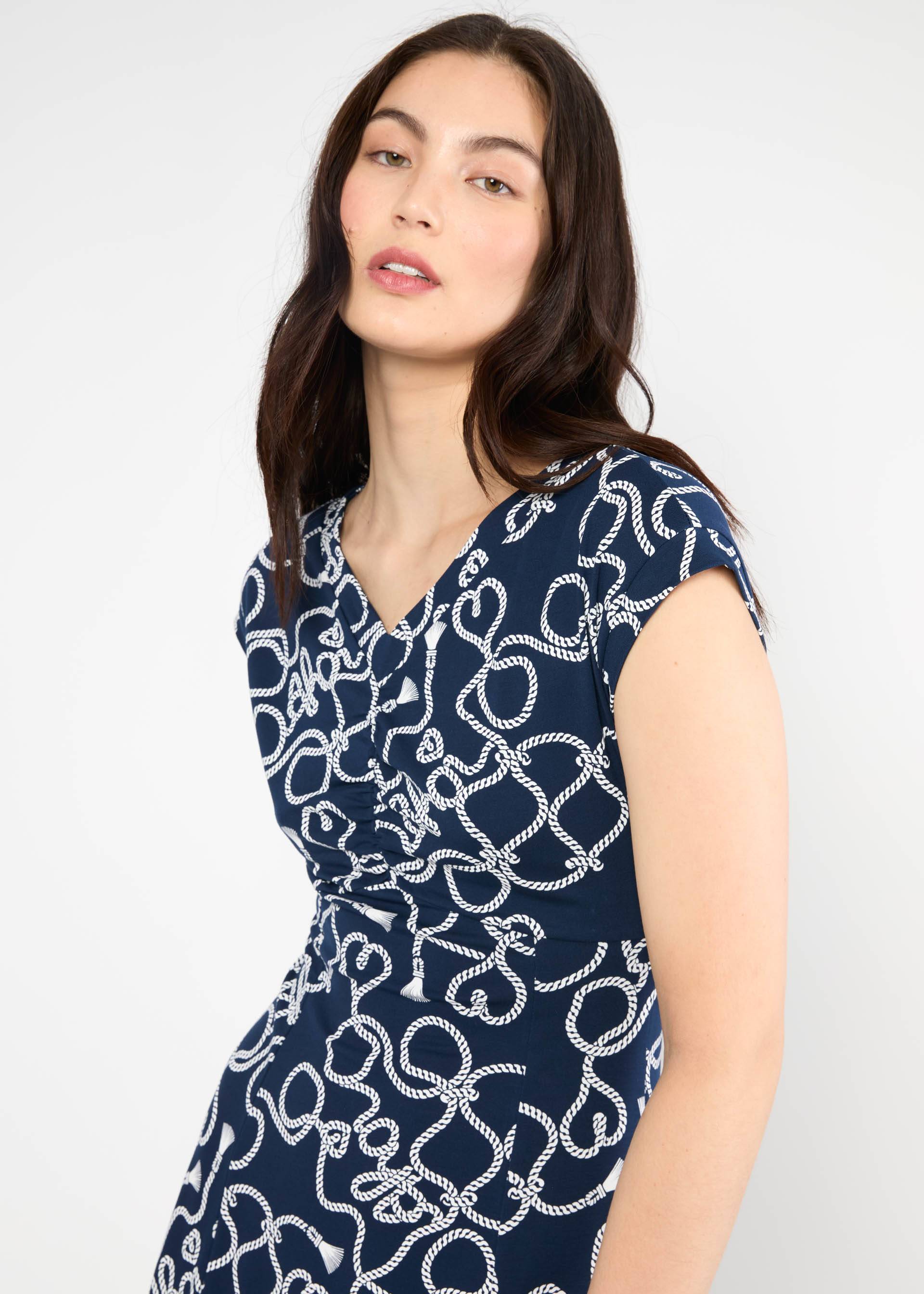 Midikleid Mothers Arms, sailing ropes, Kleider, Blau