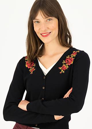 Cardigan save the world, blacky classic, Cardigans, Schwarz