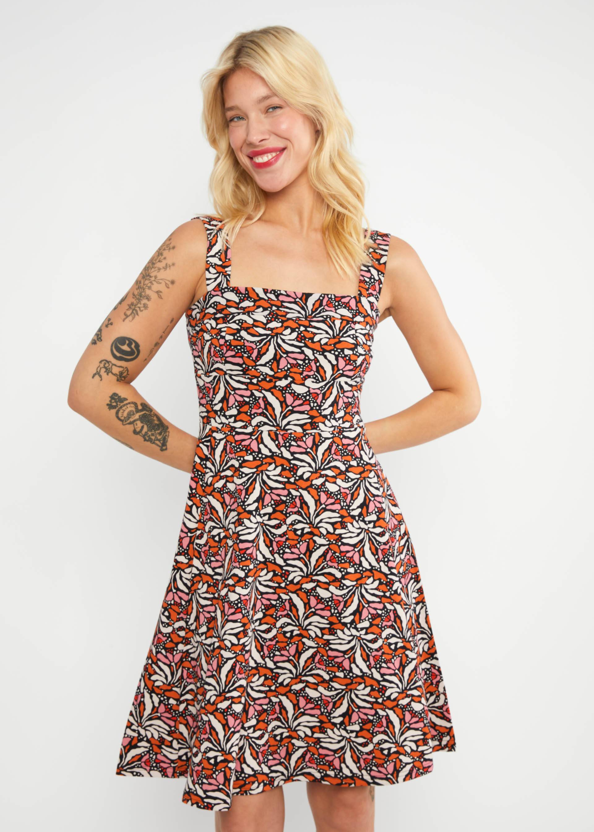 Sommerkleid Strapteaserette, zippy zebra, Kleider, Schwarz