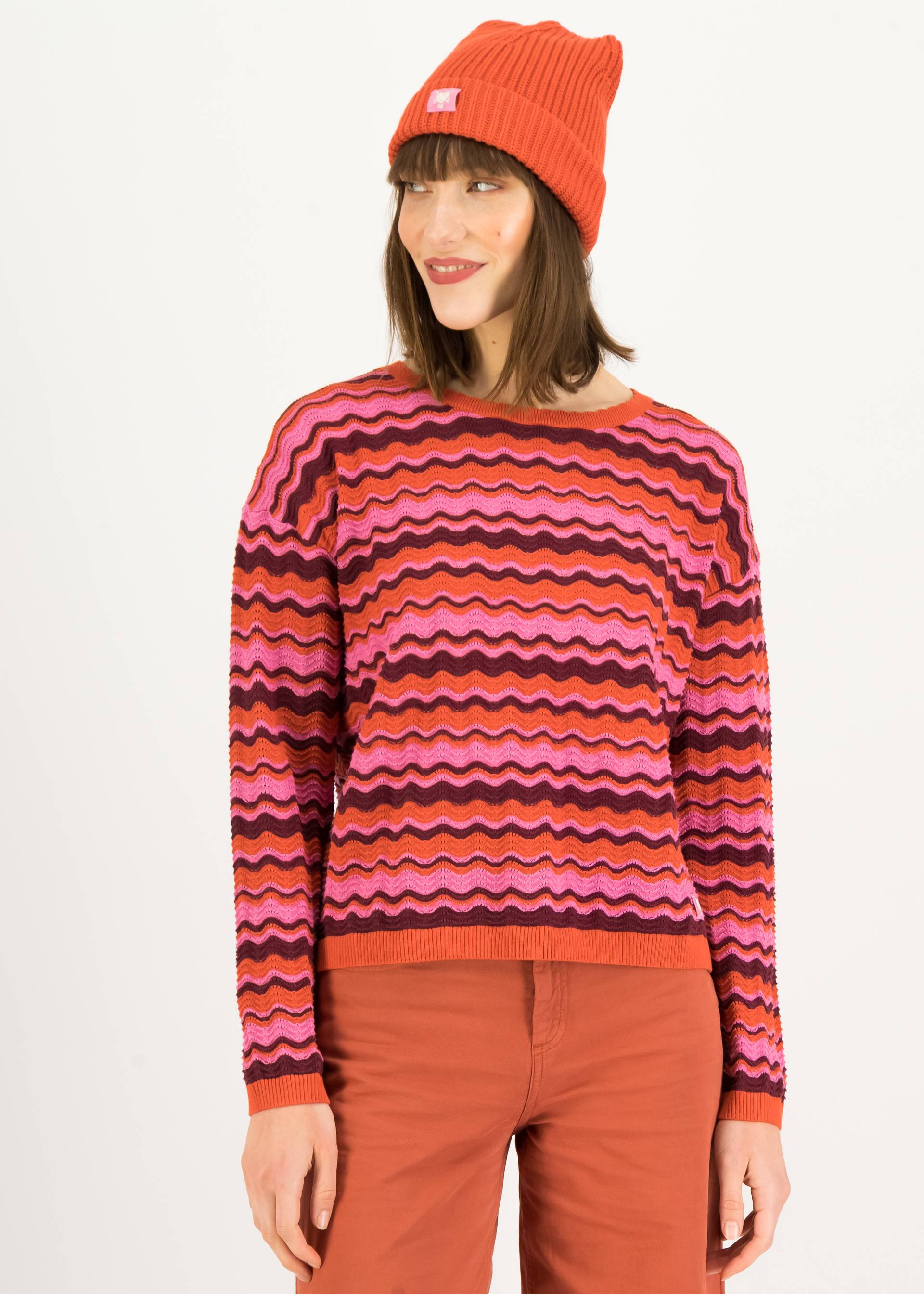 Strickm&uuml;tze Beanie Light, autumn orange, Accessoires, Orange