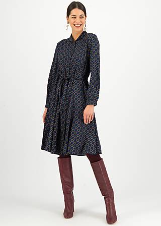 Blusenkleid Heart Full of Bliss, itsy-bitsy romance, Kleider, Blau