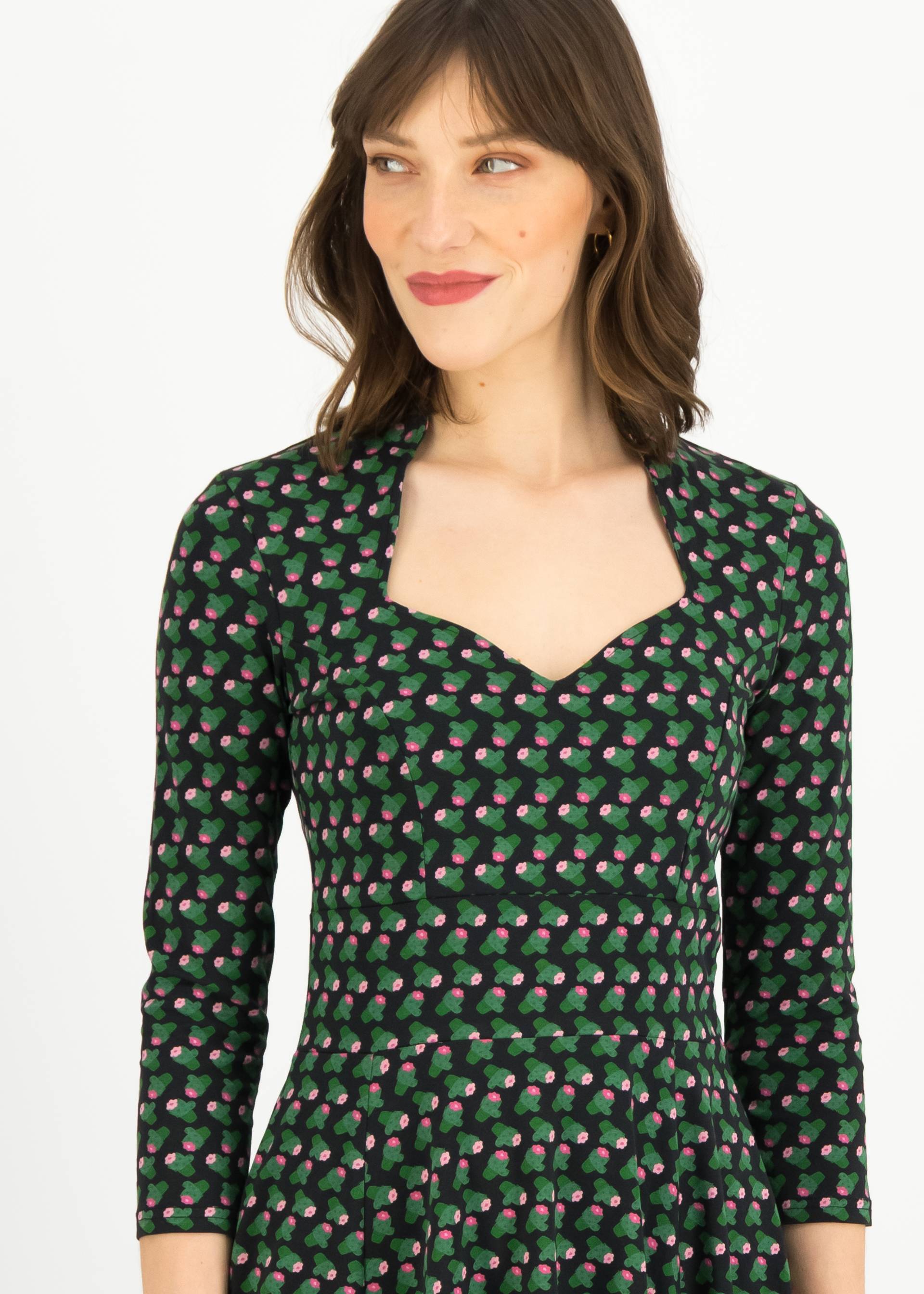 Jerseykleid Miraculous Power Tralala, tiny little cactus, Kleider, Schwarz