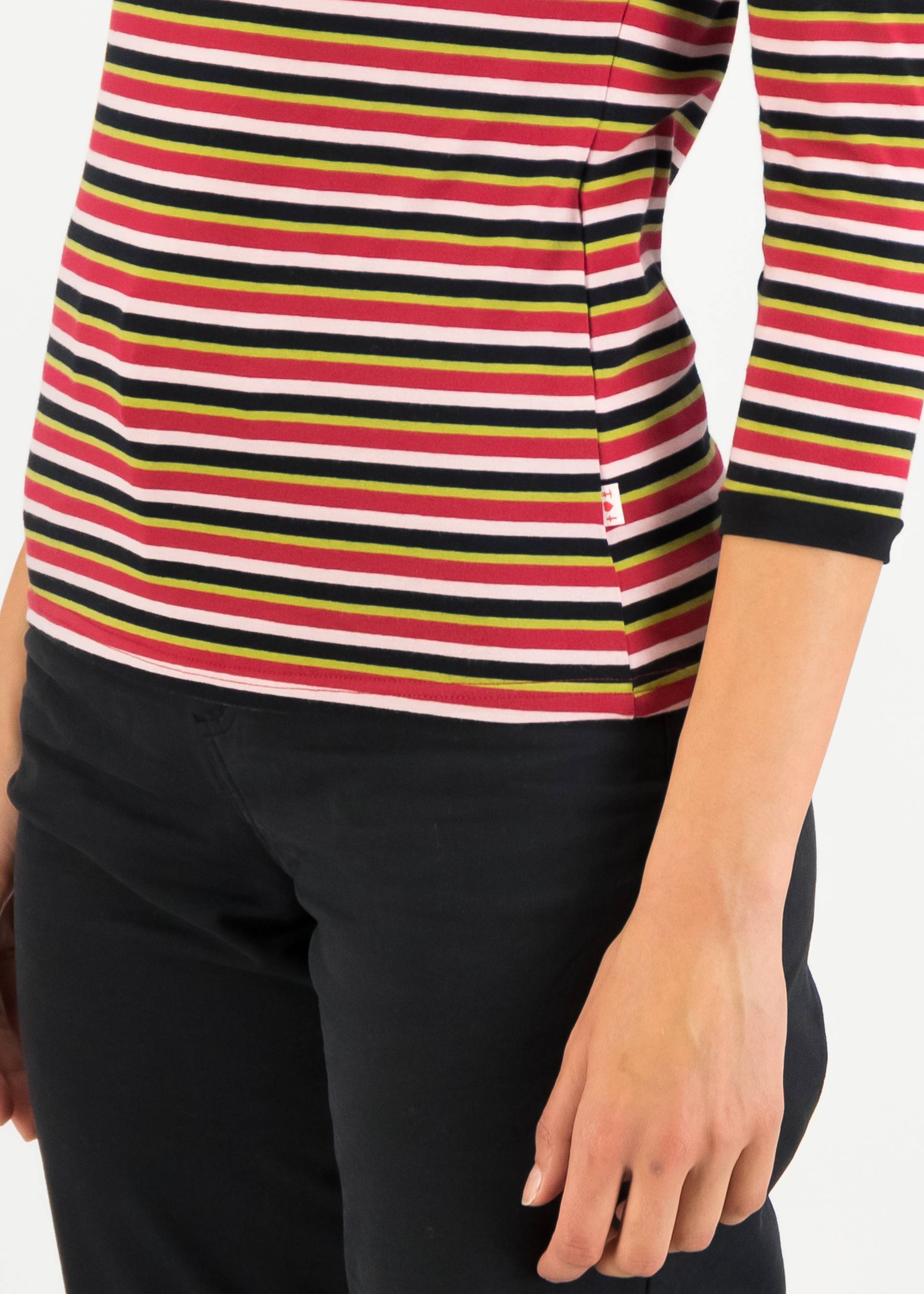 Jerseyshirt Oh Marine, botanical stripes, Shirts, Rot