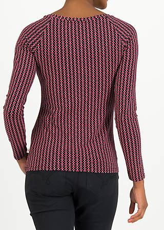 Longsleeve Savoir Vivre, yoga flower, Shirts, Schwarz