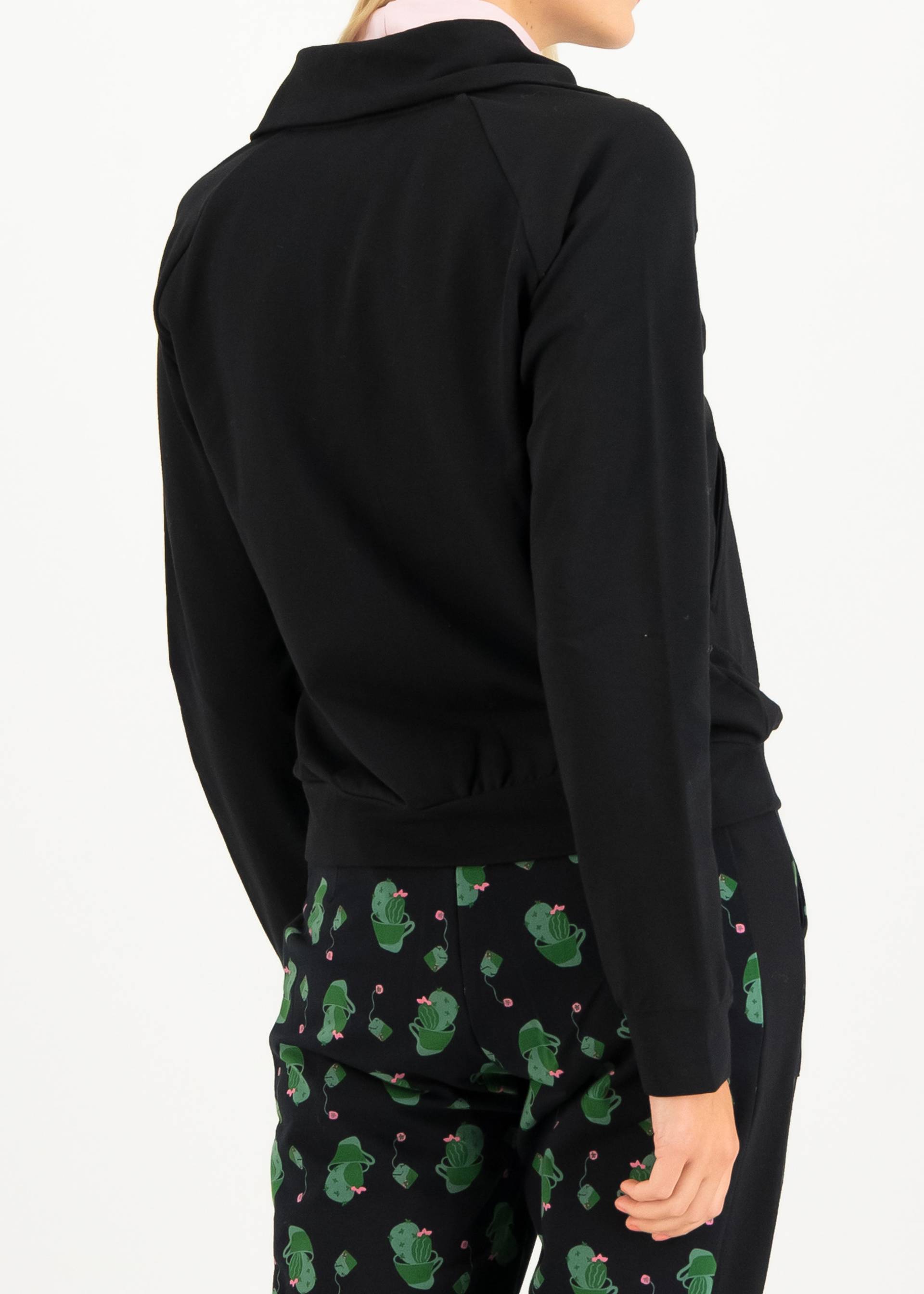 Zip Top Vitamine Beauté Zip up, inky moment, Sweatshirts & Hoodies, Black