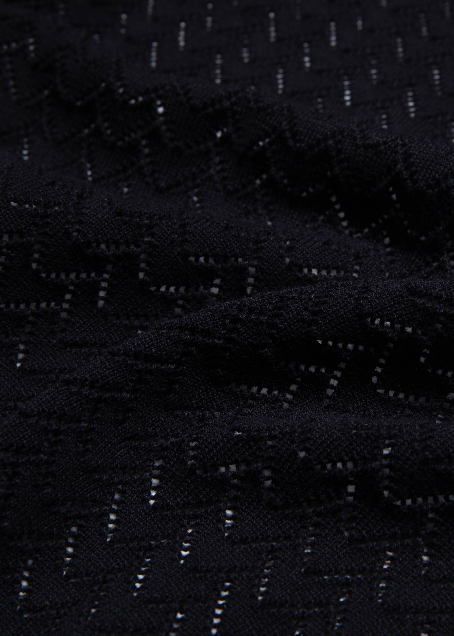 Cardigan Warm up Wrap, noir heart dots, Cardigans, Schwarz