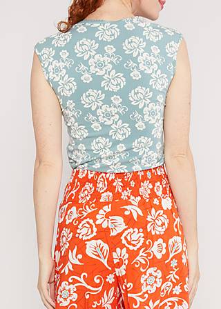 Sommerhose Flotte Culottes, tropical paradise feeling, Hosen, Orange