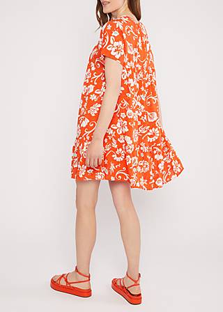 Sommerkleid Seeds of Love, tropical paradise feeling, Kleider, Orange