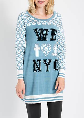Jumper Dress catch the march pully, east hampton seaside, Knitted Jumpers & Cardigans, Blue