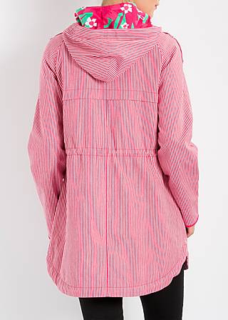 Übergangsjacke liberty lane field jacket, empire state stripes, Jacken & Mäntel, Rot