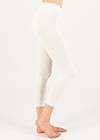 Capri Leggings Cropped Laune Legs, pure soul white, Leggings, White