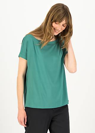 T-Shirt Flowgirl, tractor green, Shirts, Green