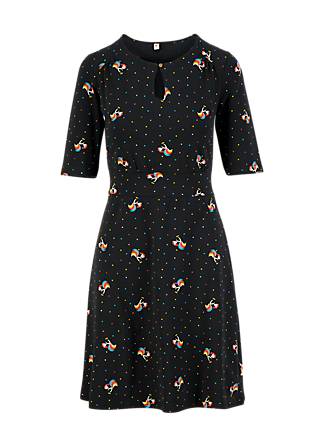 Freizeitkleid Hootchy Kootchy Petite, dancing rooster, Kleider, Schwarz