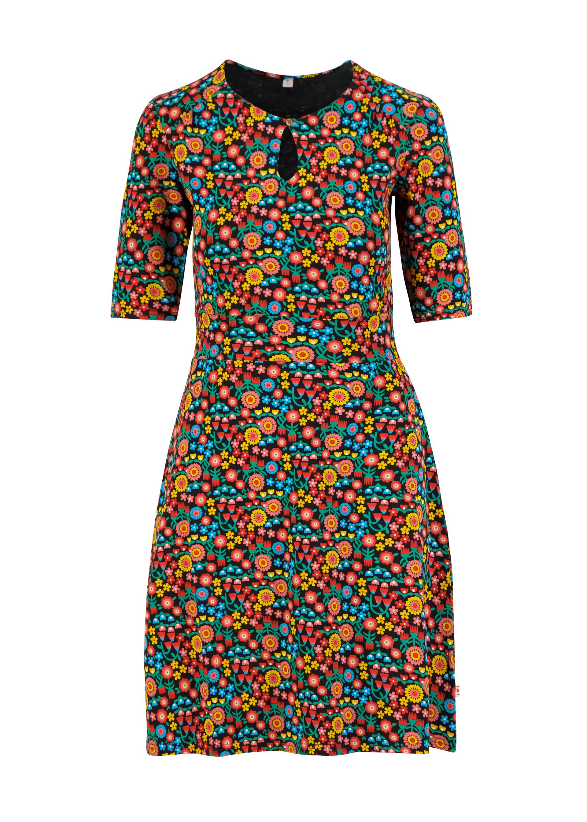 Jersey Dress Hootchy Kootchy Petite, farmer's flower bed, Dresses, Black