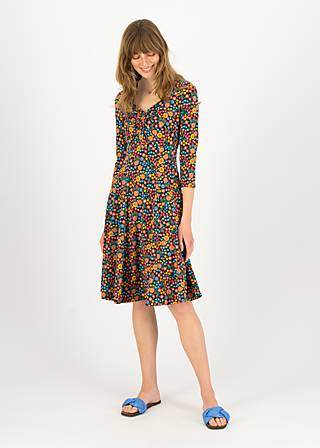 Jerseykleid Hot Knot Power, farmer's flower bed, Kleider, Schwarz