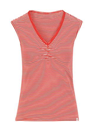 Sleeveless Top Let Love Rule, hot stripe, Tops, Red