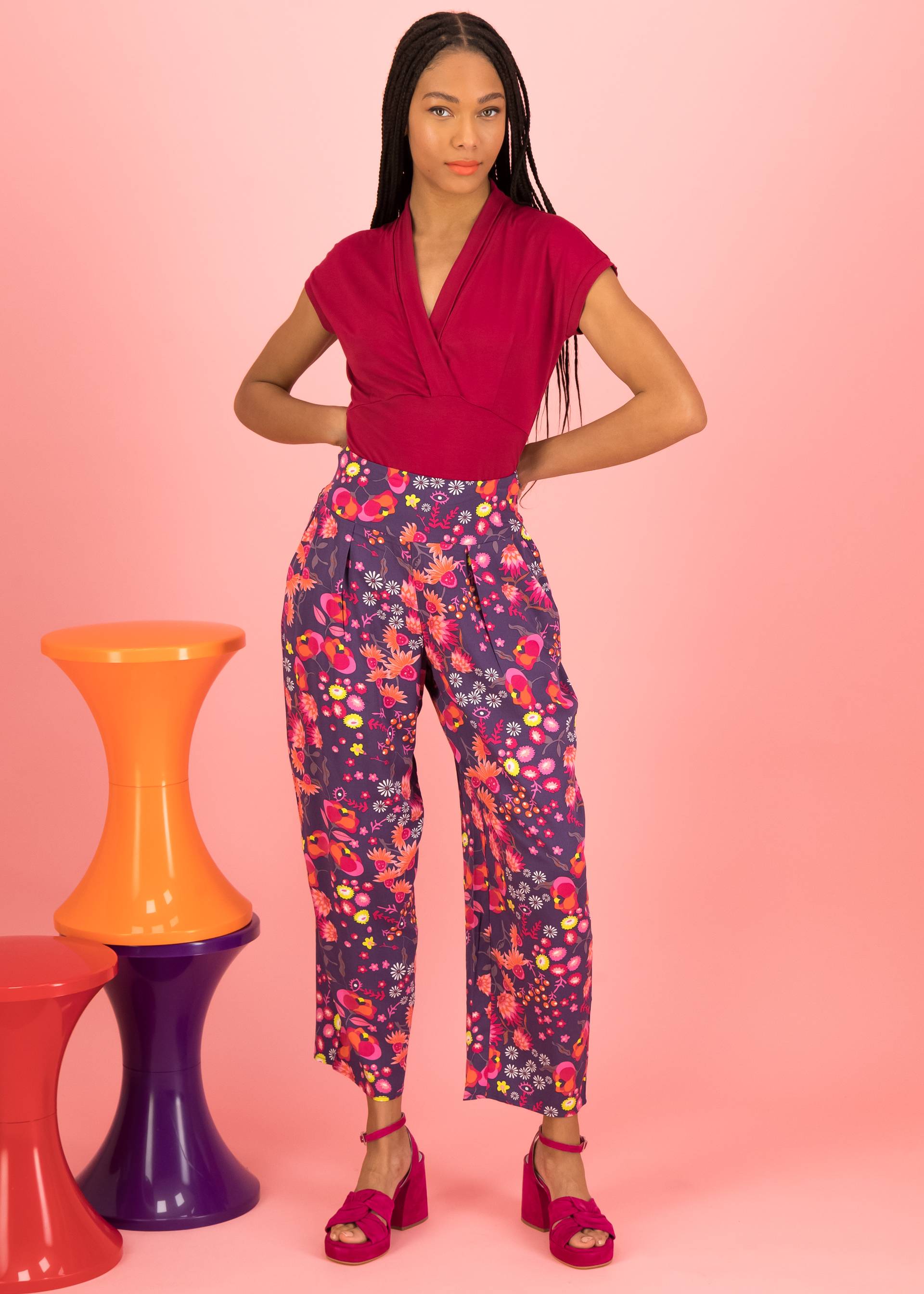 T-Shirt Mon Cher Cache-Cœur, pinkish foolish cute, Shirts, Rosa