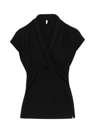 T-Shirt Mon Cher Cache-Cœur, black is back on track, Shirts, Schwarz