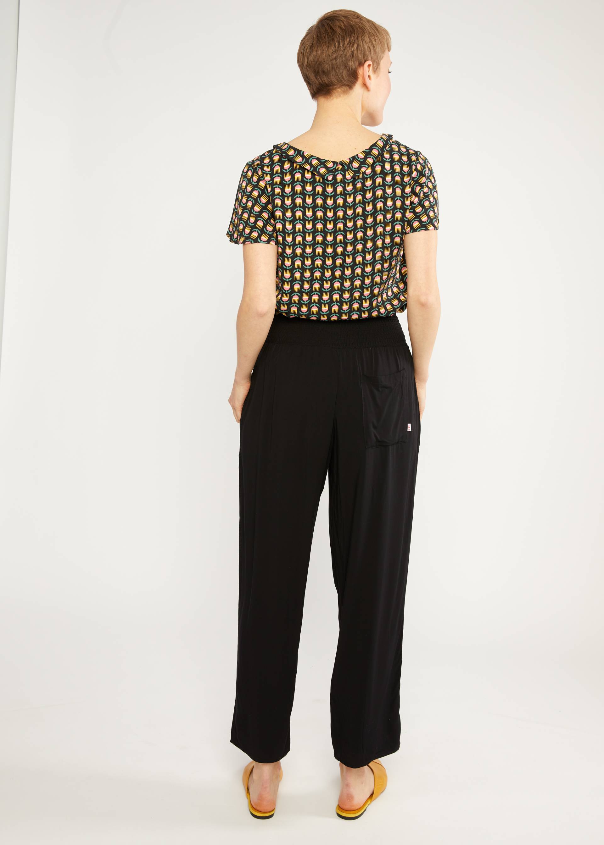 Summer Pants Oh my Lottjes, date night, Trousers, Black