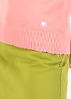 Strickpullover Pretty Preppy Crewneck, pink pigtail knit, Strickpullover & Cardigans, Rosa