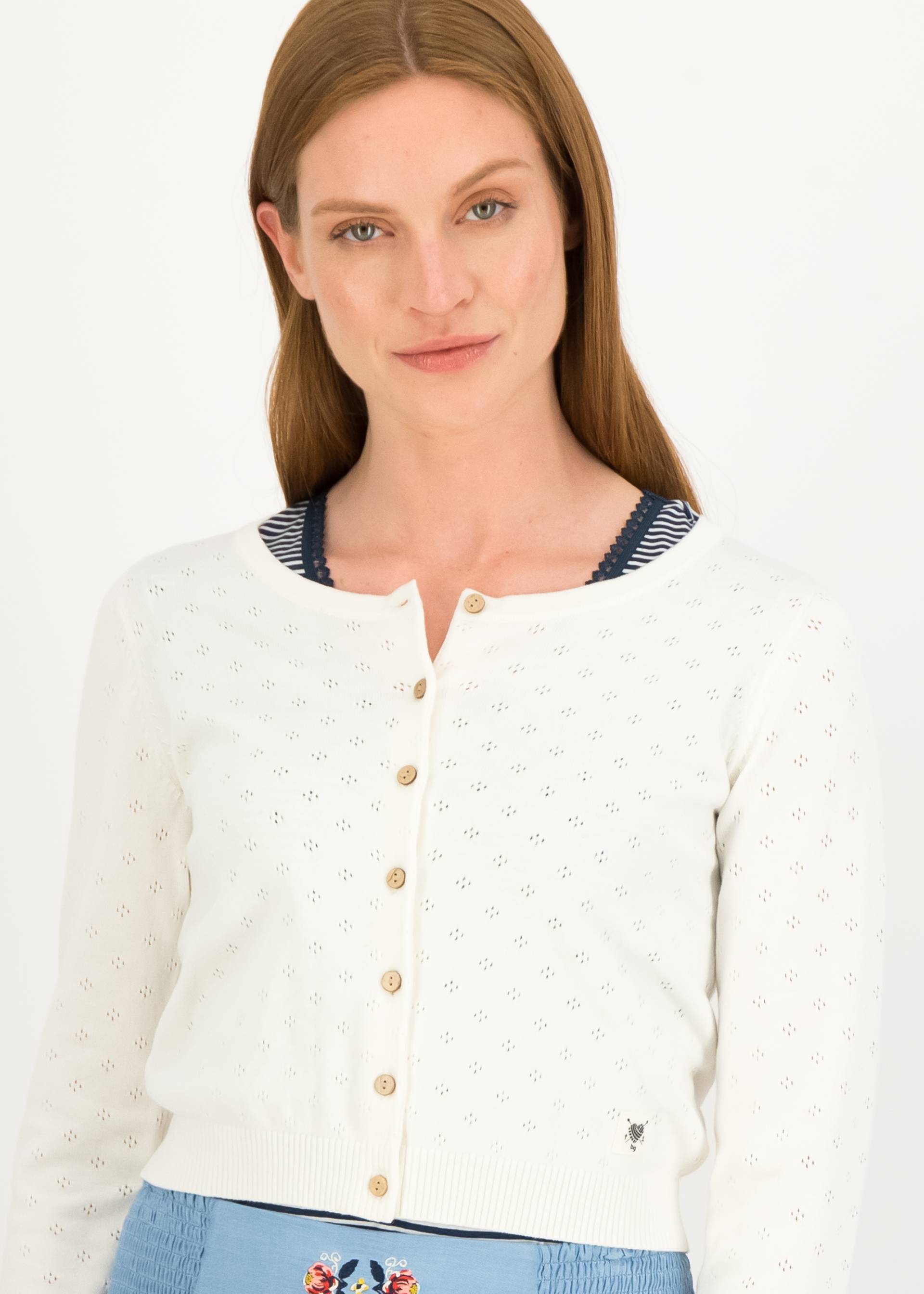 Cardigan Welcome to the Crew, little white flower, Cardigans, White