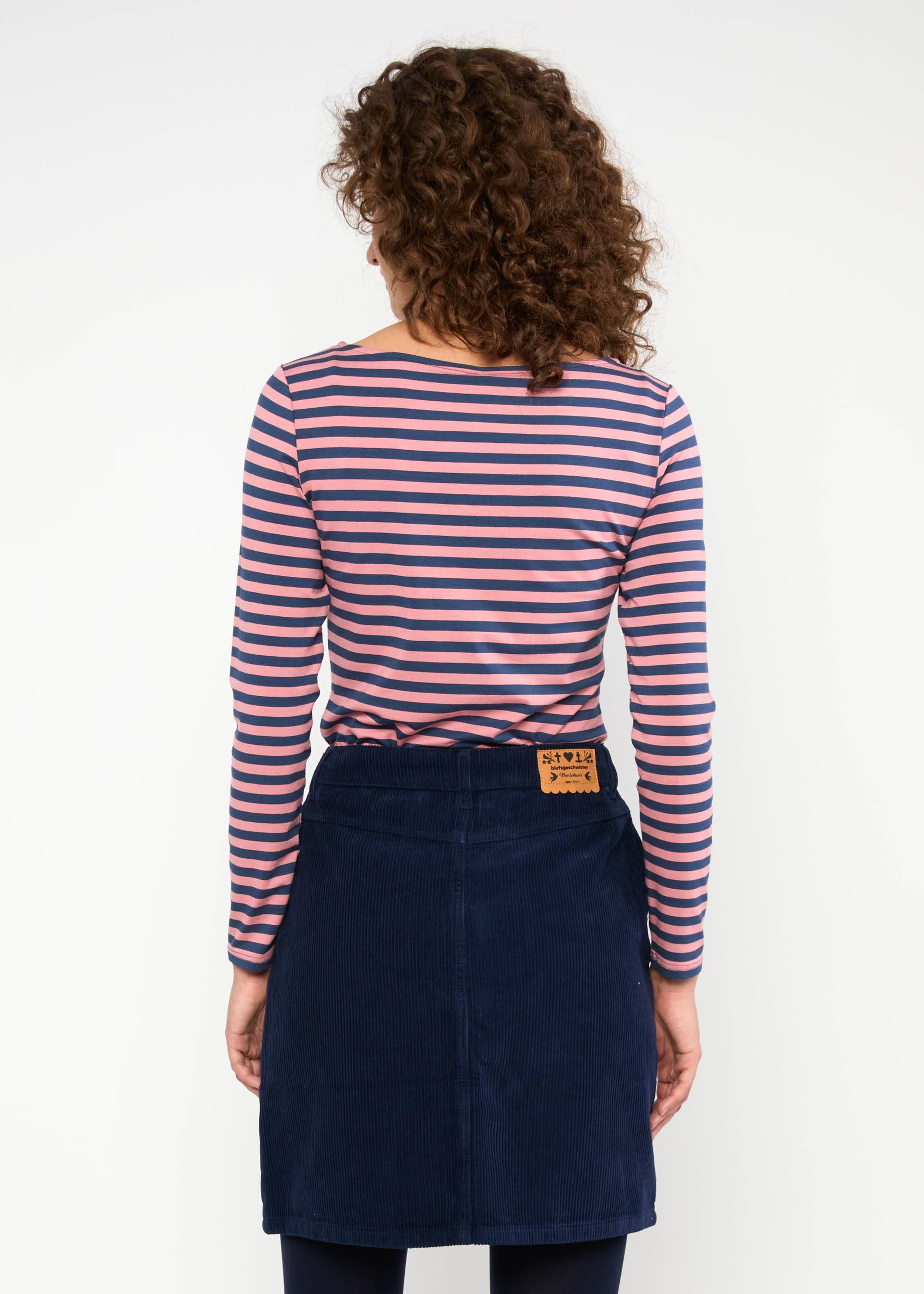 Streifenshirt Sweet Sailorette, dusty blue stripe, Shirts, Blau