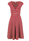 Summer Dress ohlala tralala, les stripes, Dresses, Red