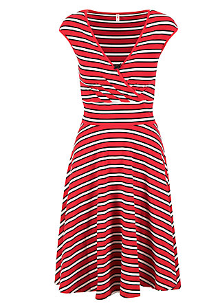 Summer Dress ohlala tralala, les stripes, Dresses, Red