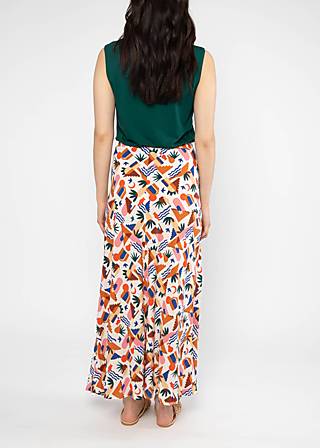 Maxirock Bias Melody, sun run stairs, Röcke, Beige