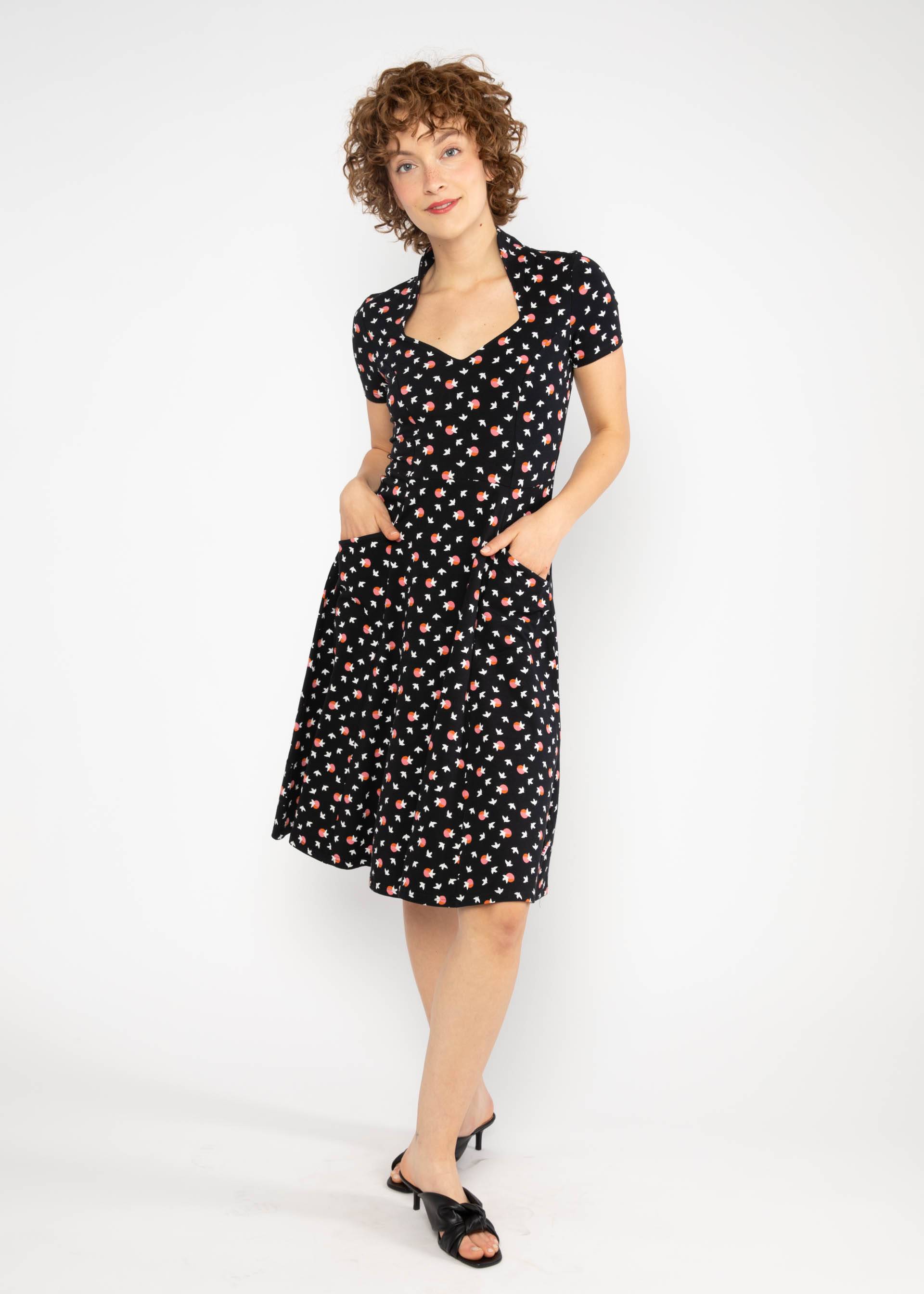 Sommerkleid Gracious Allure, supermoon swallow, Kleider, Schwarz