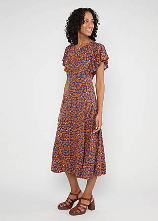 Midikleid Lightest Wings, midnight coffee, Kleider, Blau