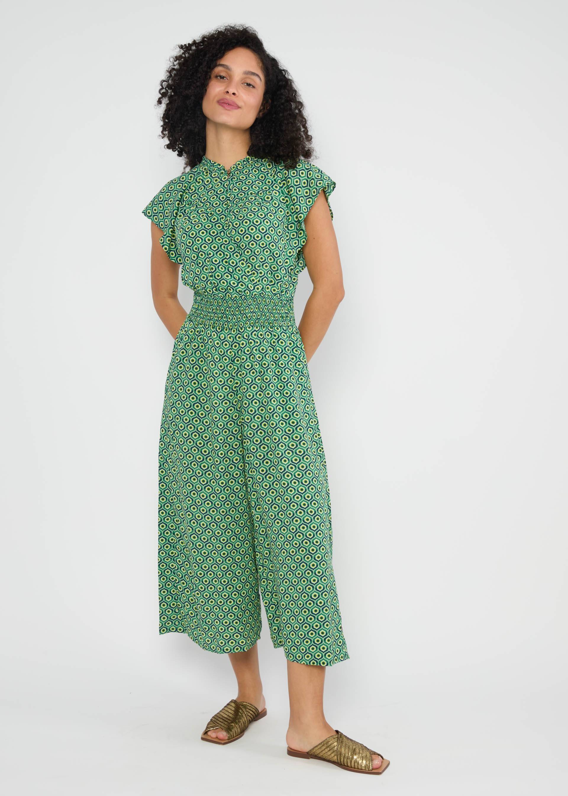 Jumpsuit Love's Lightest Wings, leaf of love shanti, Jumpsuits, Grün