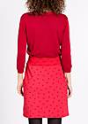Mini Skirt tale of a girl, richness red, Skirts, Red