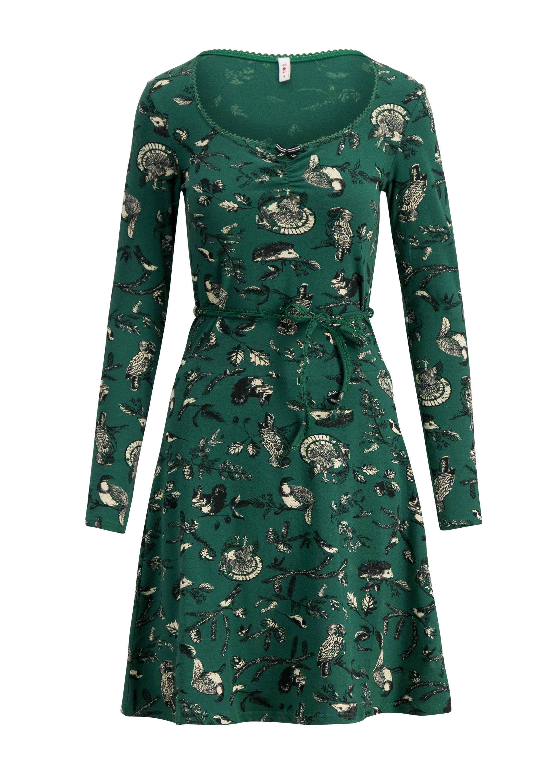 Jersey Dress happy folks joy, hunting trophy, Dresses, Green