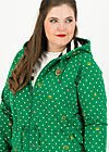 her casual highness, queenly souvenirs, Zip jackets, Green