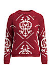 molly wolly, queens crown, Knitted Jumpers & Cardigans, Red