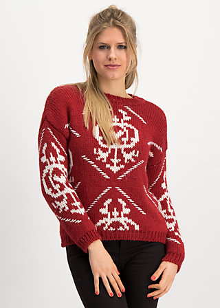 molly wolly, queens crown, Strickpullover & Cardigans, Rot