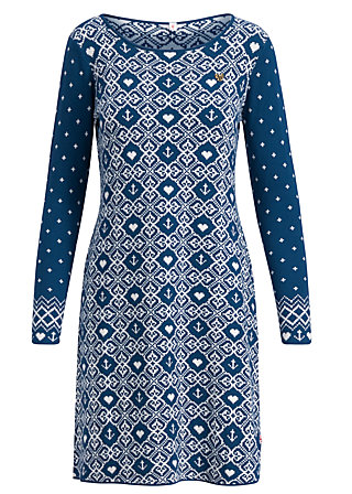 Jumper Dress saints go marching, norwegian snowflake , Dresses, White