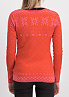 sleek and chic, norwegian polar lights, Knitted Jumpers & Cardigans, Orange