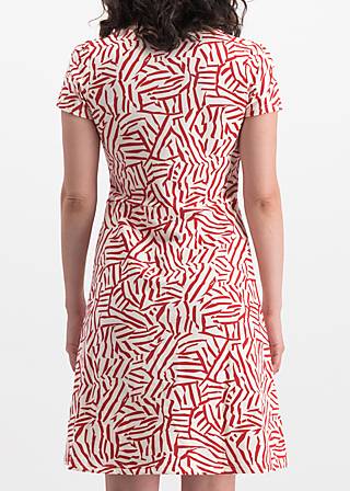 Summer Dress squeeze me tease me, twister stripe, Dresses, Red