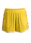 Shorts superwelle, sunflower crepe, Trousers, Yellow